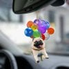 🎄Christmas Sale 50% Off-Dog Car Charm with Balloons🐶🎈