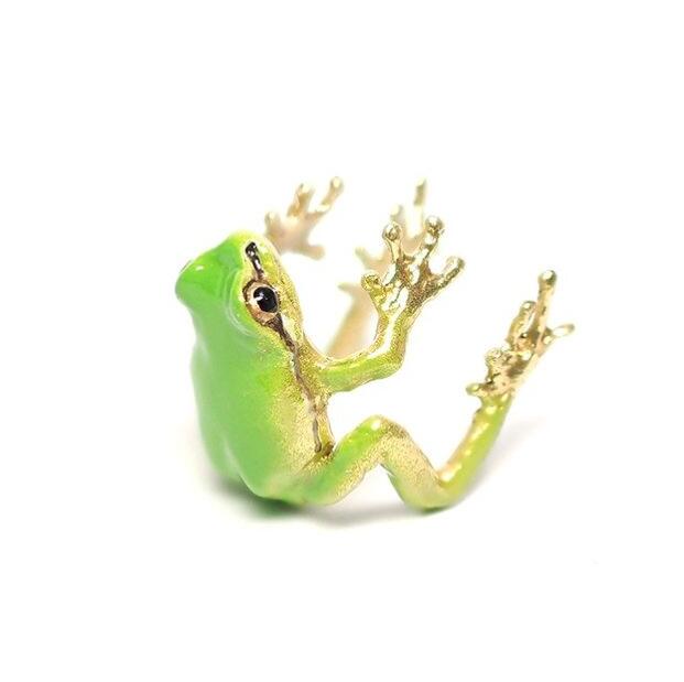 (🔥Last Day 50% OFF) Latest-Tree Frog Ring & Earrings