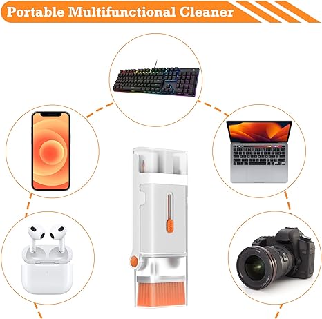 (🌲Early Christmas Sale- 50% OFF) 8-in-1 Multifunctional Cleaning Kit with Phone Holder
