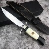 Second generation outdoor self-defense fruit eating meat barbecue straight knife