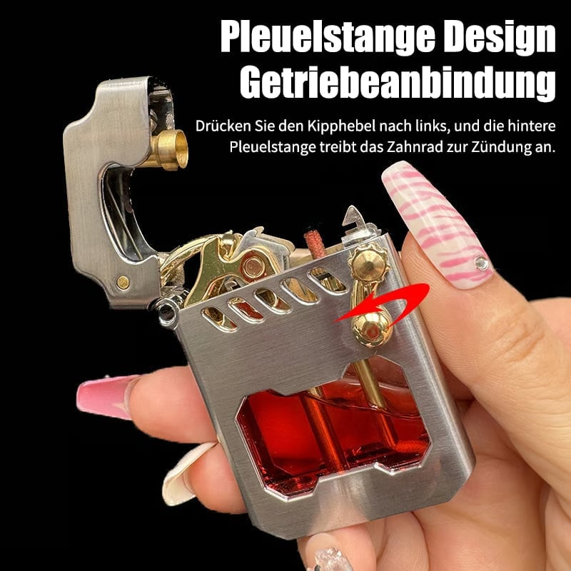 🔥Mecha Metal Rocker Feuerzeug