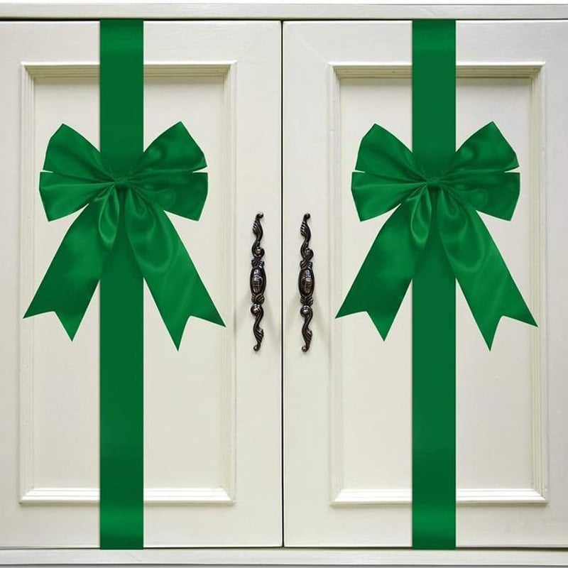 🎄TikTok Christmas Sale -70% OFF✨Christmas Cabinet Ribbons Bows🎀