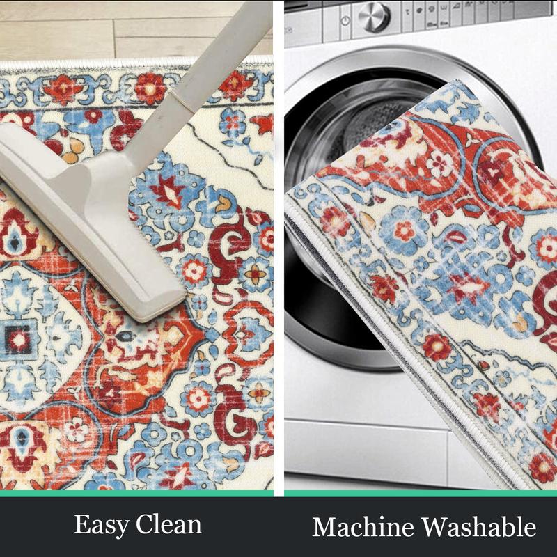 🎁TikTok Last Day Sale - 70% OFF🔥Boho Washable Kitchen Rugs Sets of 3 - Non Slip Kitchen Rugs