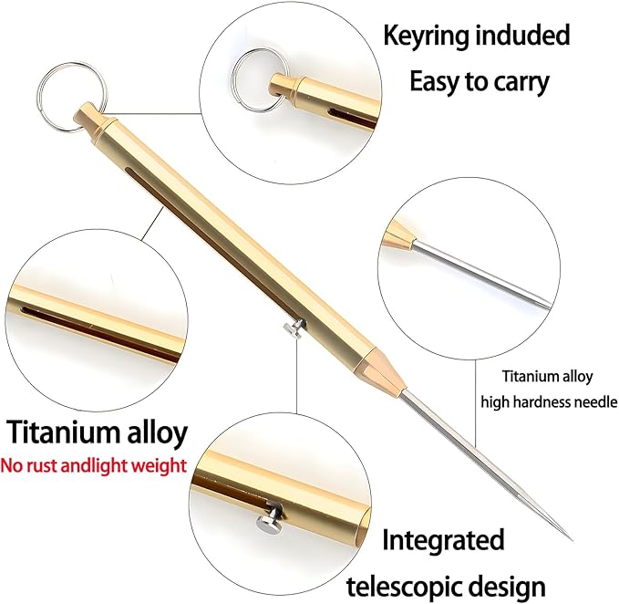 (🎄Christmas Hot Sale - 49% OFF) Portable Titanium Multifunctional Tool, 🔥Buy 3 Get Extra 20% OFF NOW