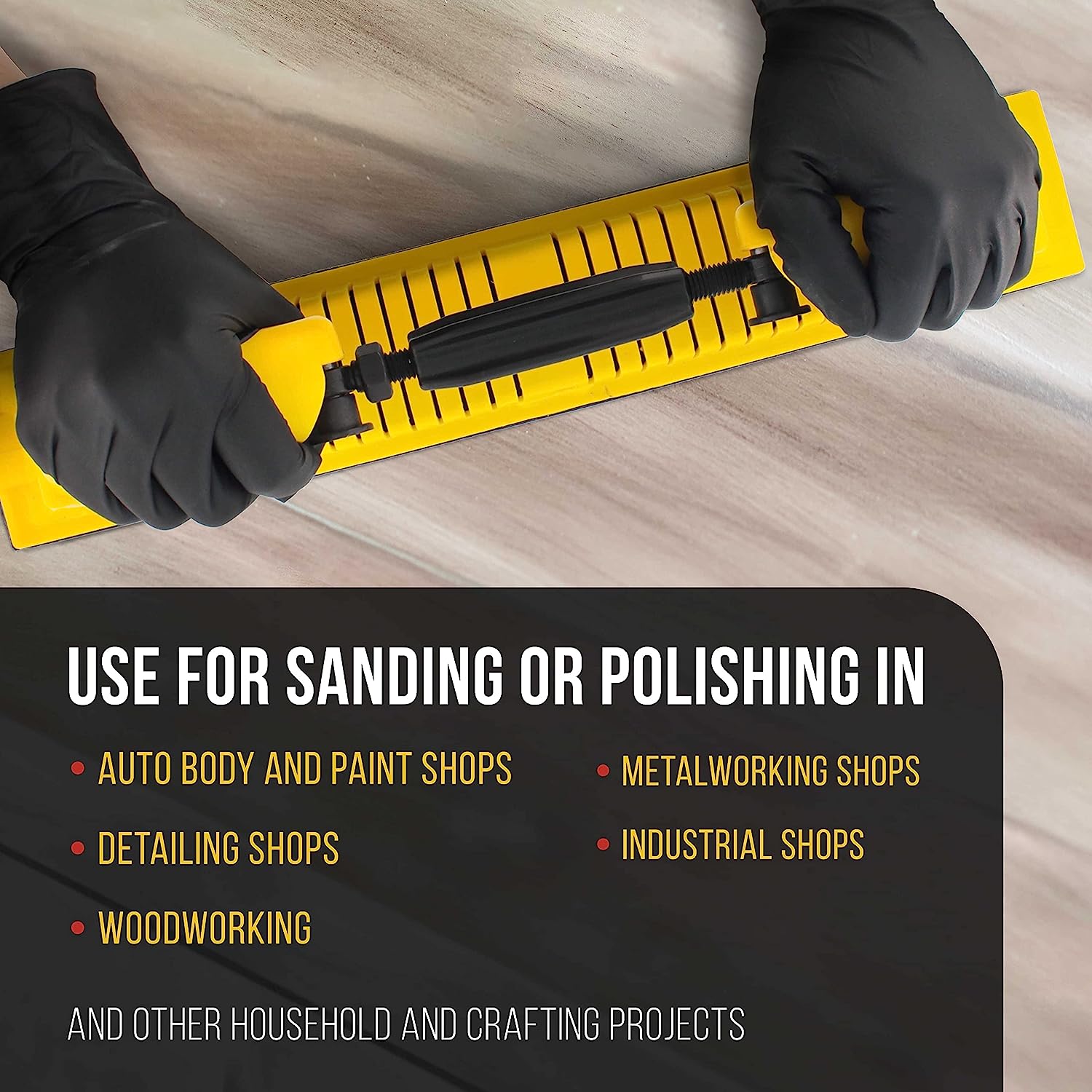 🔥Last Day Promotion- SAVE 70%🎄Adjustable Radius Flex Longboard Hand Sanding File Block Hand Grinder