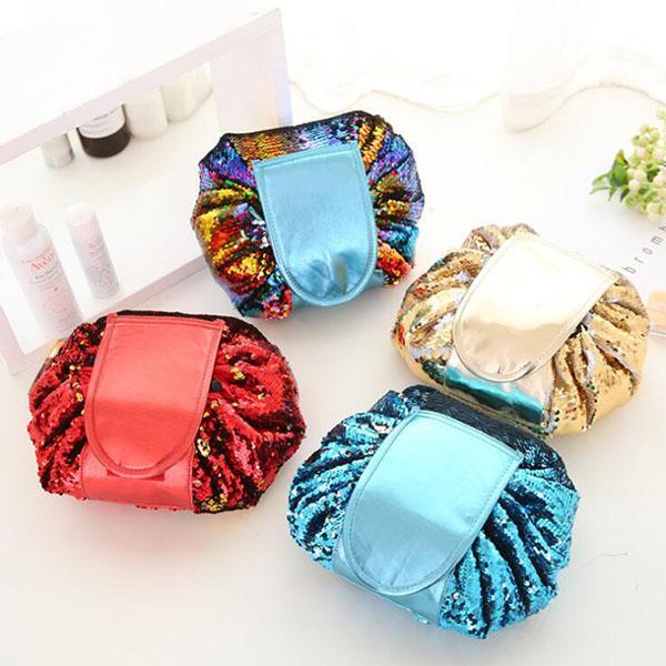 Mermaid Sequin Cosmetic Bag