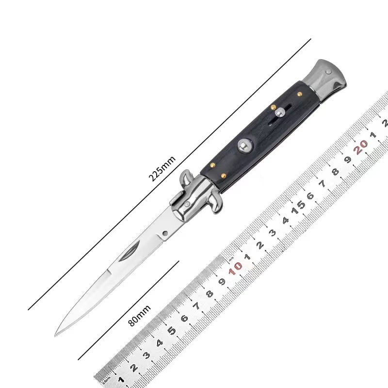 Pure Handmade Old School Italian Stiletto Pocket Knife - Buy 2 Free Shipping