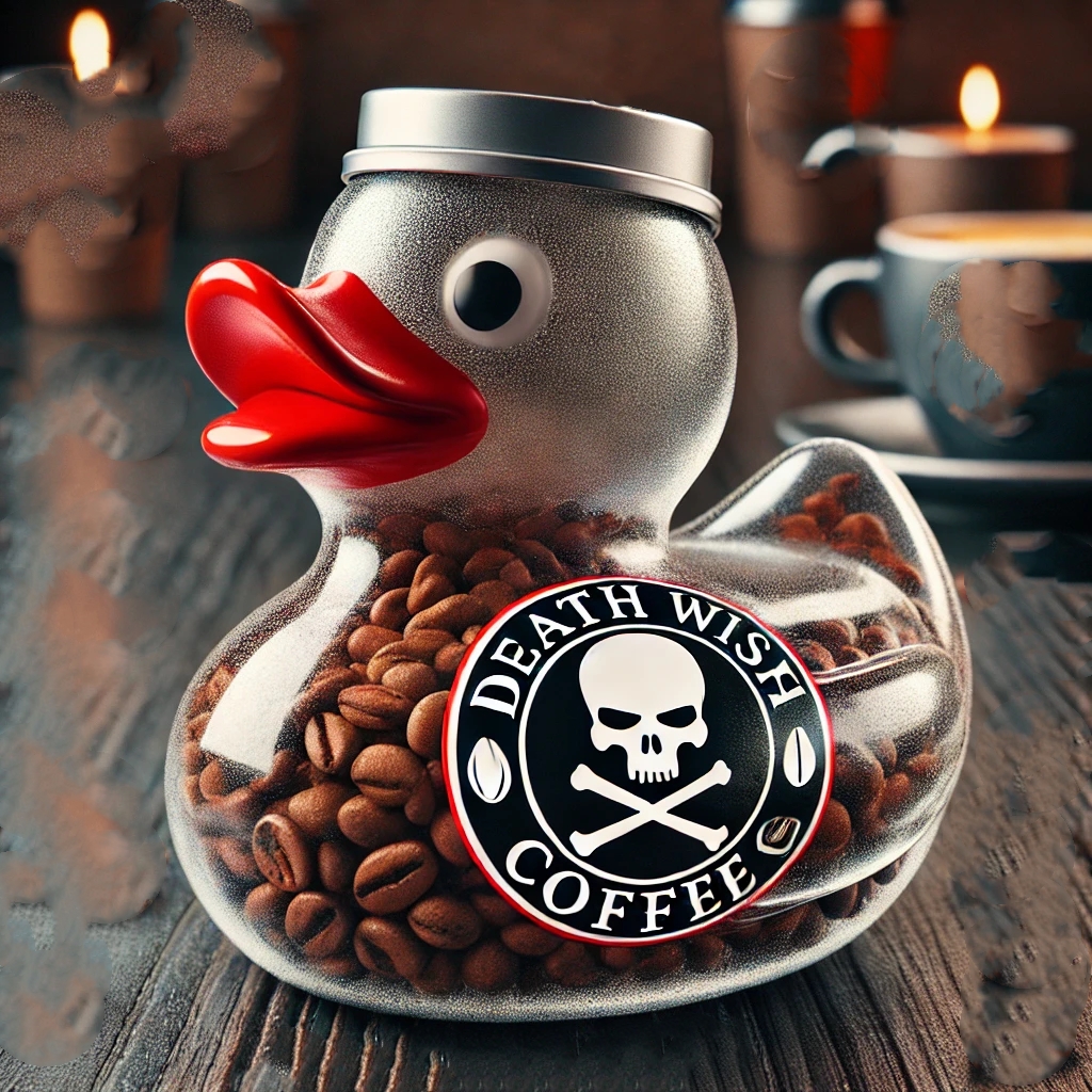 ☕️🦆Coffee Bean Duck Bottle