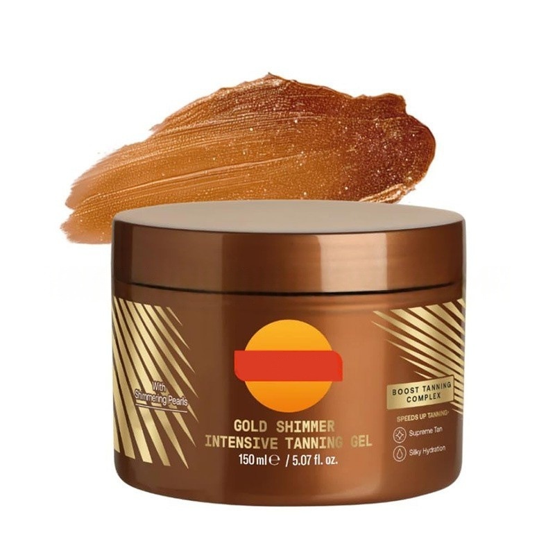 🔥2025 Summer Hot Sale- Gold Shimmer Intensive Tanning Gel💖
