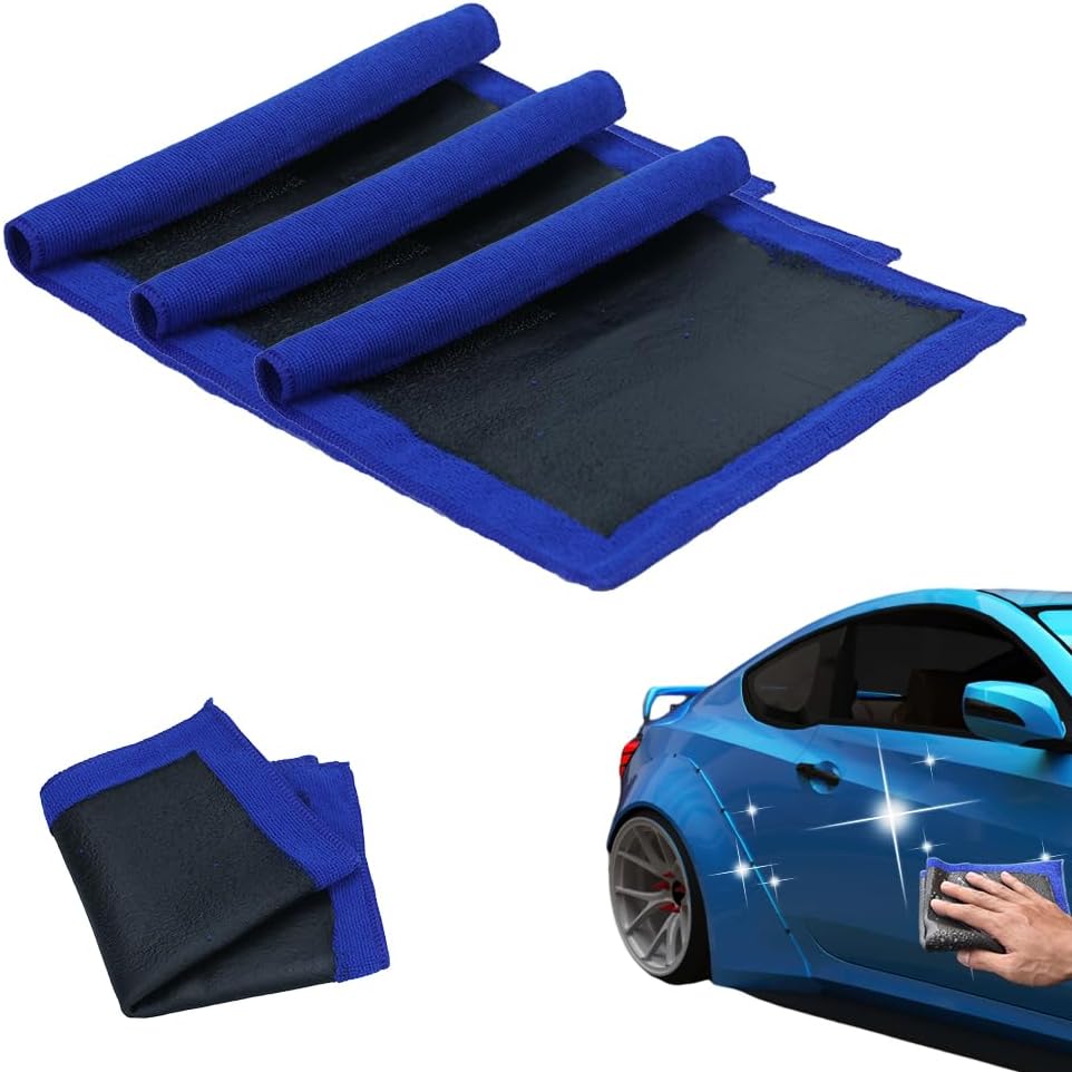 🔥Last Day Promotion 50% OFF🔥Car Magic Clay Towel⚡BUY 3 GET 2 FREE(5PCS)