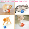 💝😻2 in 1Bouncing Rotating Ball Peek-A-Boo Pet Toy