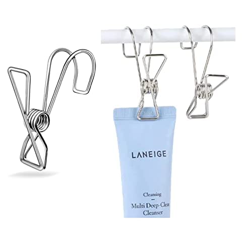 (🔥LAST DAY PROMOTION - SAVE 49% OFF)Stainless Steel Metal Long Tail Clip with Hooks🎁BUY 3 GET 1 FREE