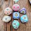 🍄Mushroom Party Tabletop Role-Playing Game Dice Set (DnD)