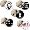 Handmade Martin Luther King Commemorative Badge