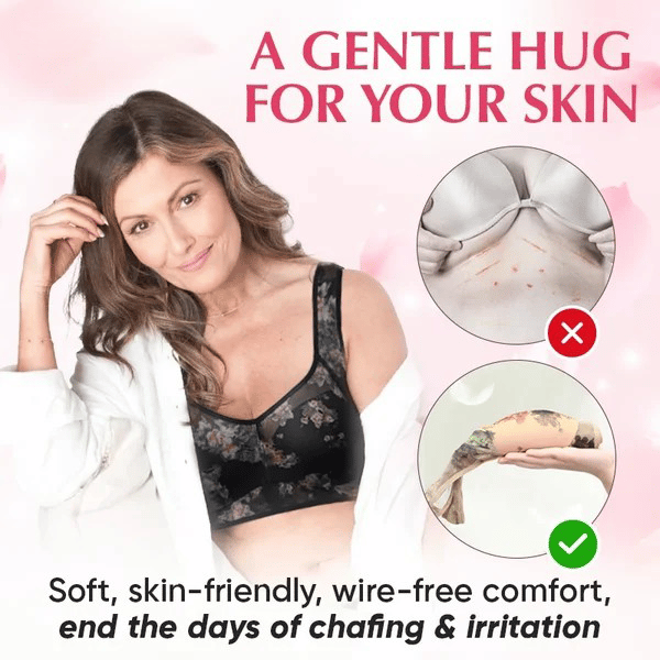 💥Last Day 50% OFF 💕Ice Silk Lace Cooling Comfort Bra