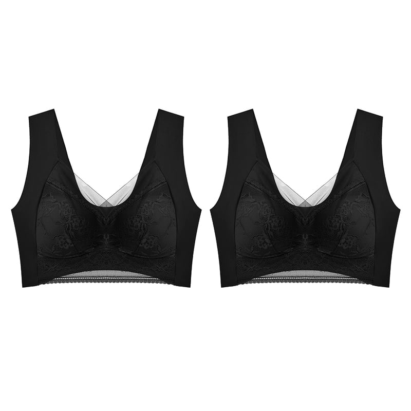 🔥Last Day Buy 1 Get 2 Free🔥Women’s Lace Silk Push Up Bra