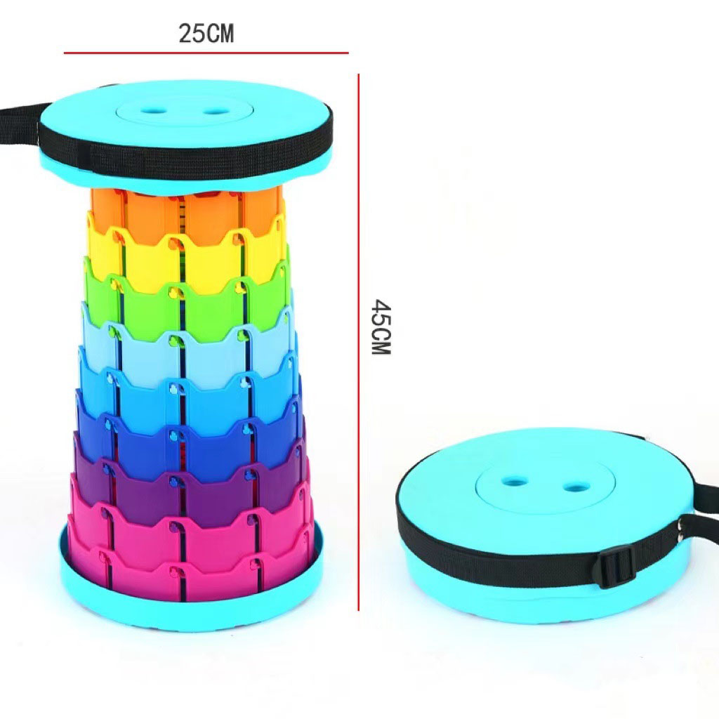 (🔥Last Day Promotion- SAVE 48% OFF)RETRACTABLE FOLDING STOOL(buy 2 get free shipping)