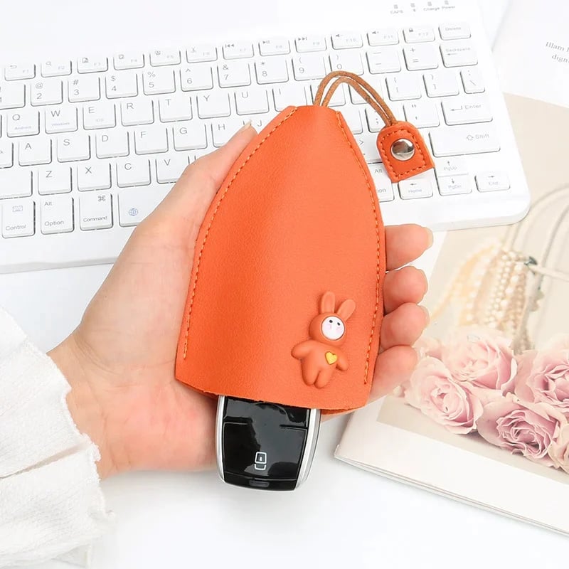 Black Friday Sale-💥Cute Large-capacity Car Key Case