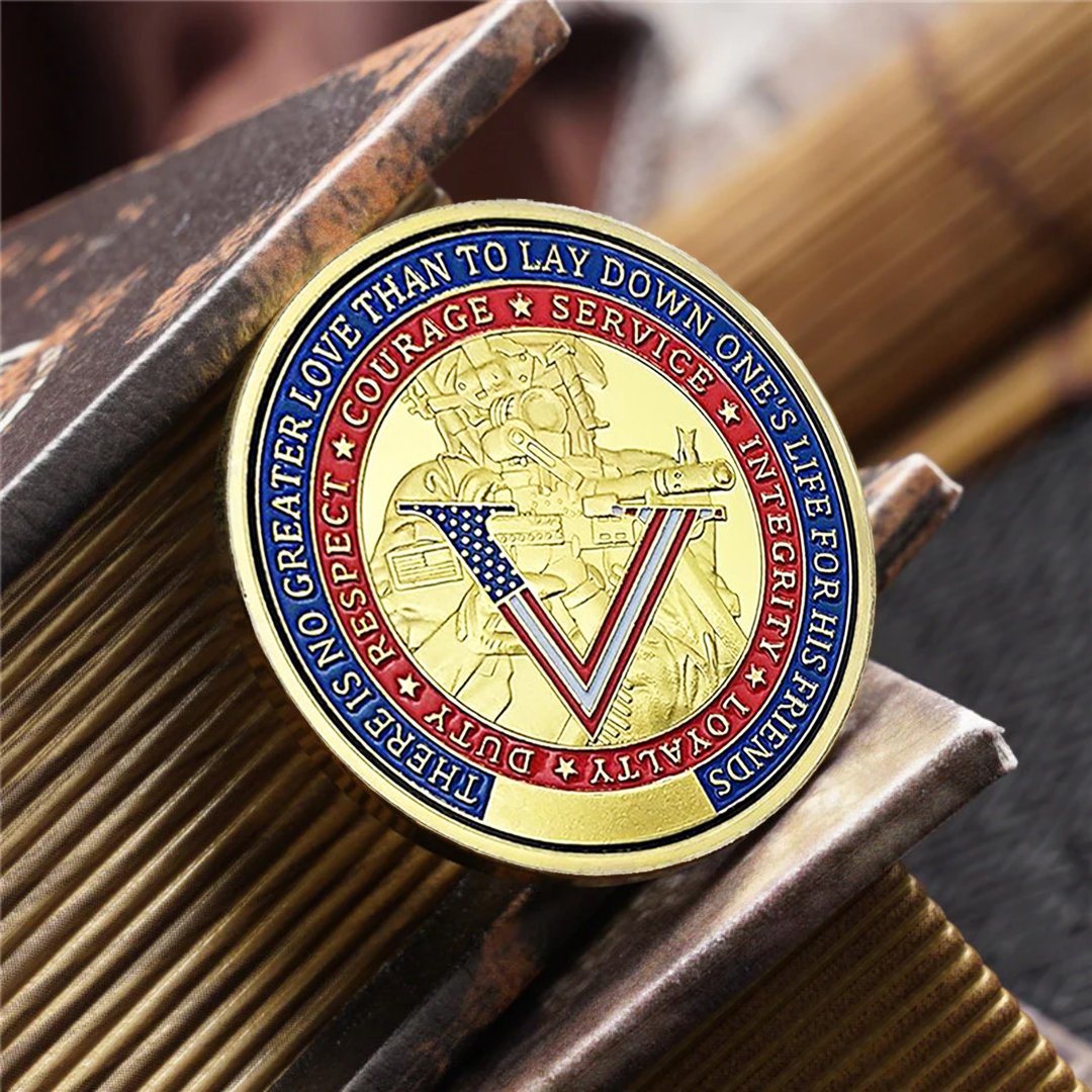 💖Thank You for Your Service US Army Veteran Challenge Coin