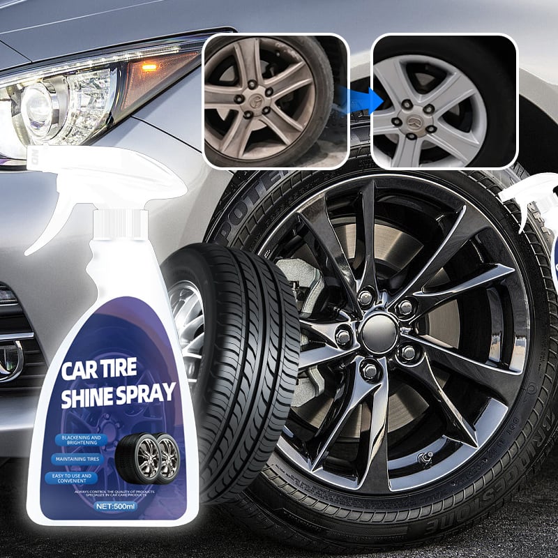 🔥Last Day Promotion 48% OFF-🎁-Long Lasting Car Tire Shine Spray