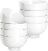 MALACASA 26 oz Porcelain Soup Bowls, 6