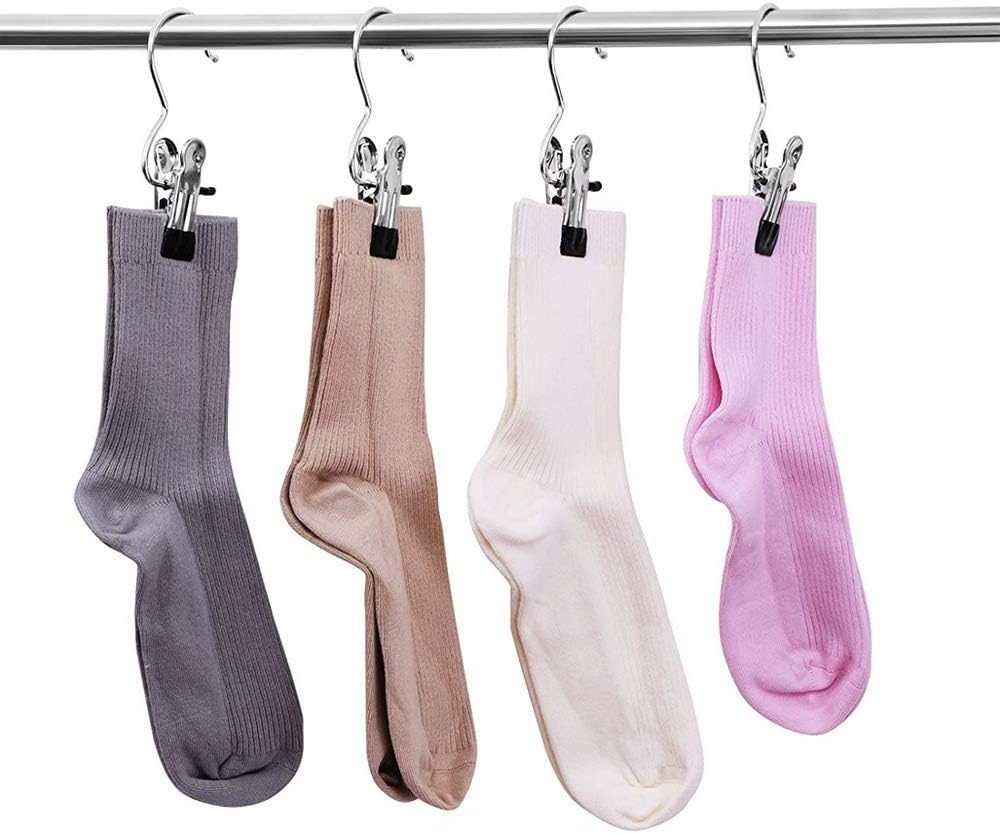 【🔥The 2023 The best closet helper-49% OFF】Anti-Rust Clip-Space Saving Clothespin Hook