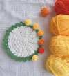 🌹100% Handmade Rose Coaster and Flower Basket Crochet