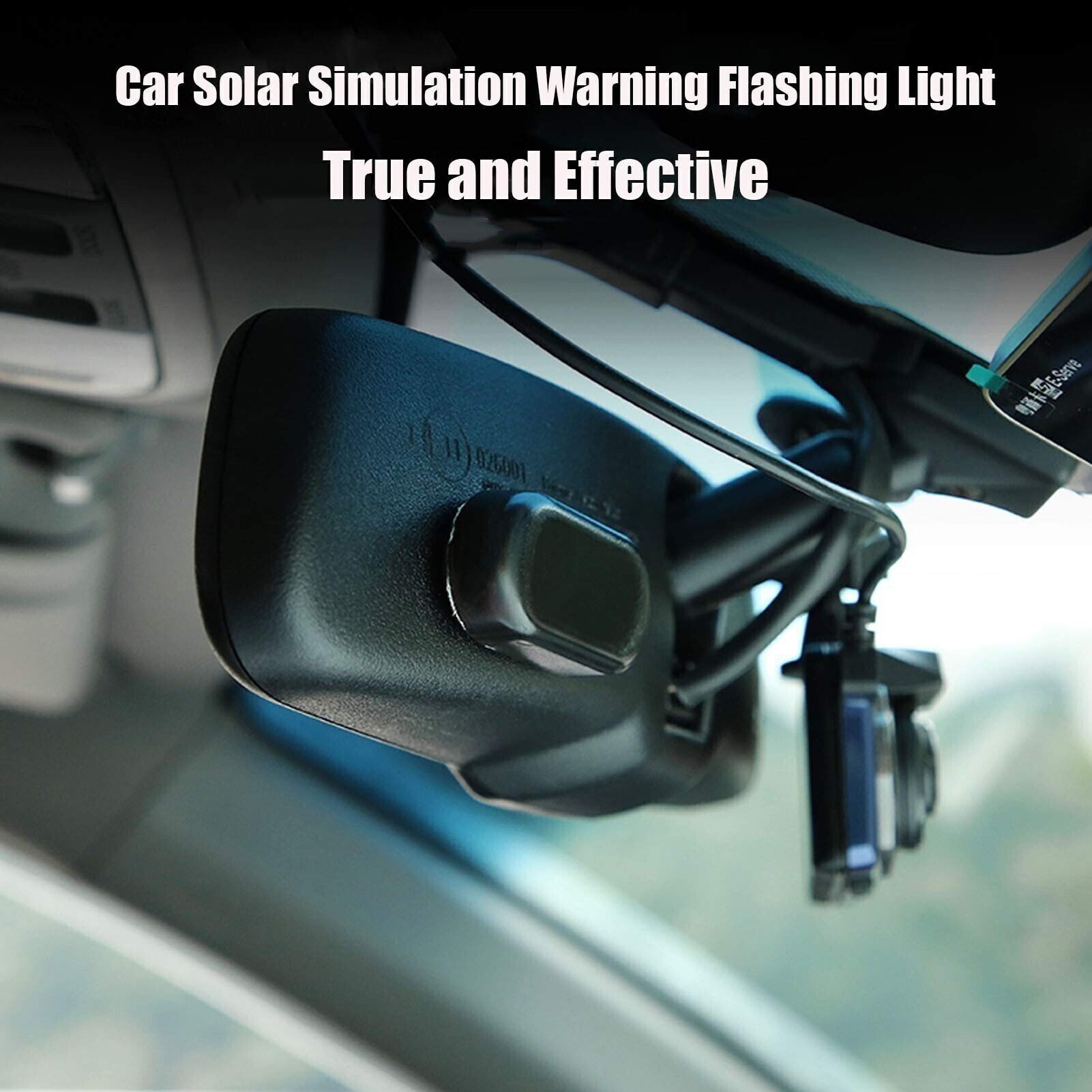 🔥Last Day Promotion - 50% OFF🎁Car Solar Power Anti-Theft LED Flashing Security Light