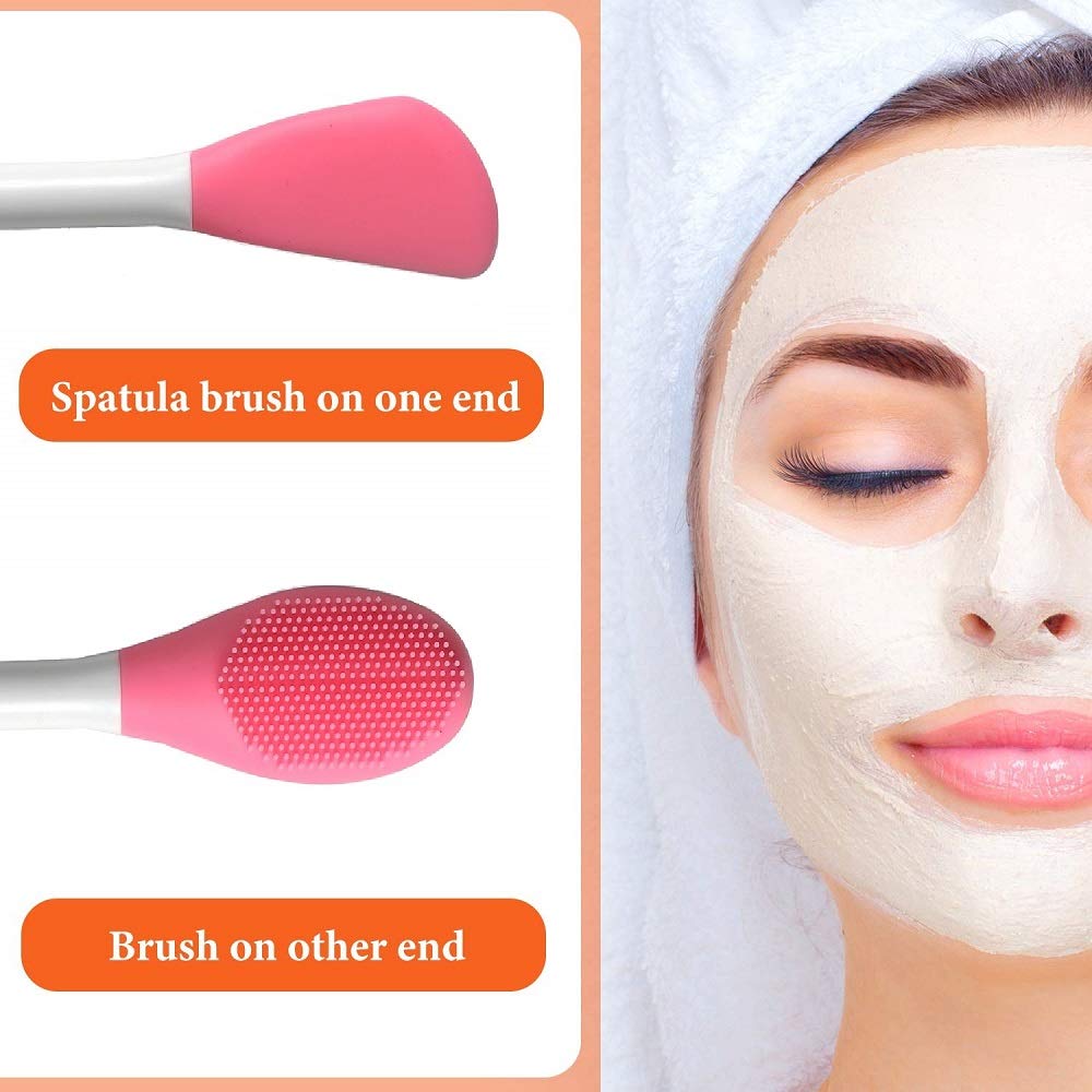 Last Day Promotion 48% OFF - Double-Ended Silicone Face Mask Brush(buy 3 get 1 free now)