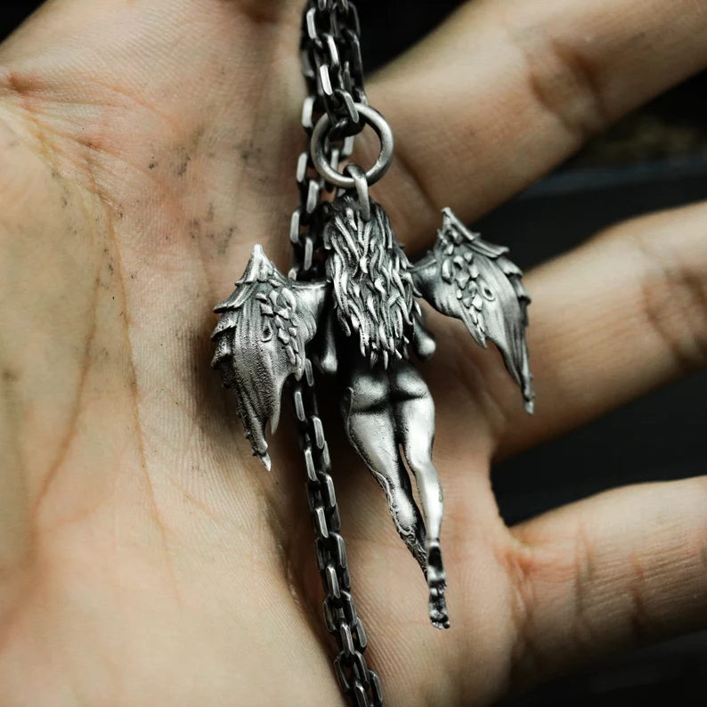 Succubus & Angel Pendant