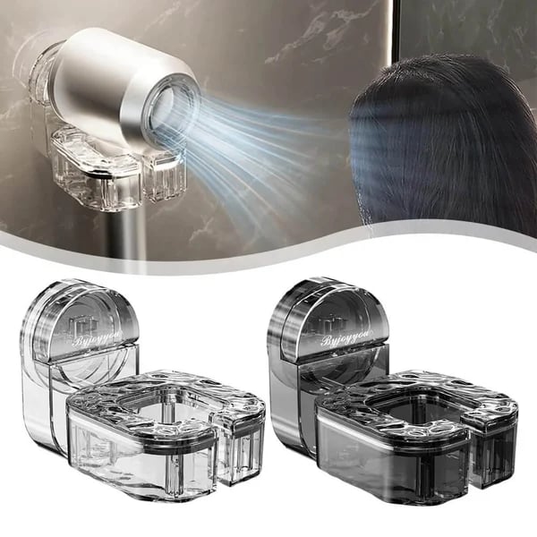 🔥Last Day 50% OFF🔥 - 🧼🧼Rotating Hair Dryer Rack Punch-Free