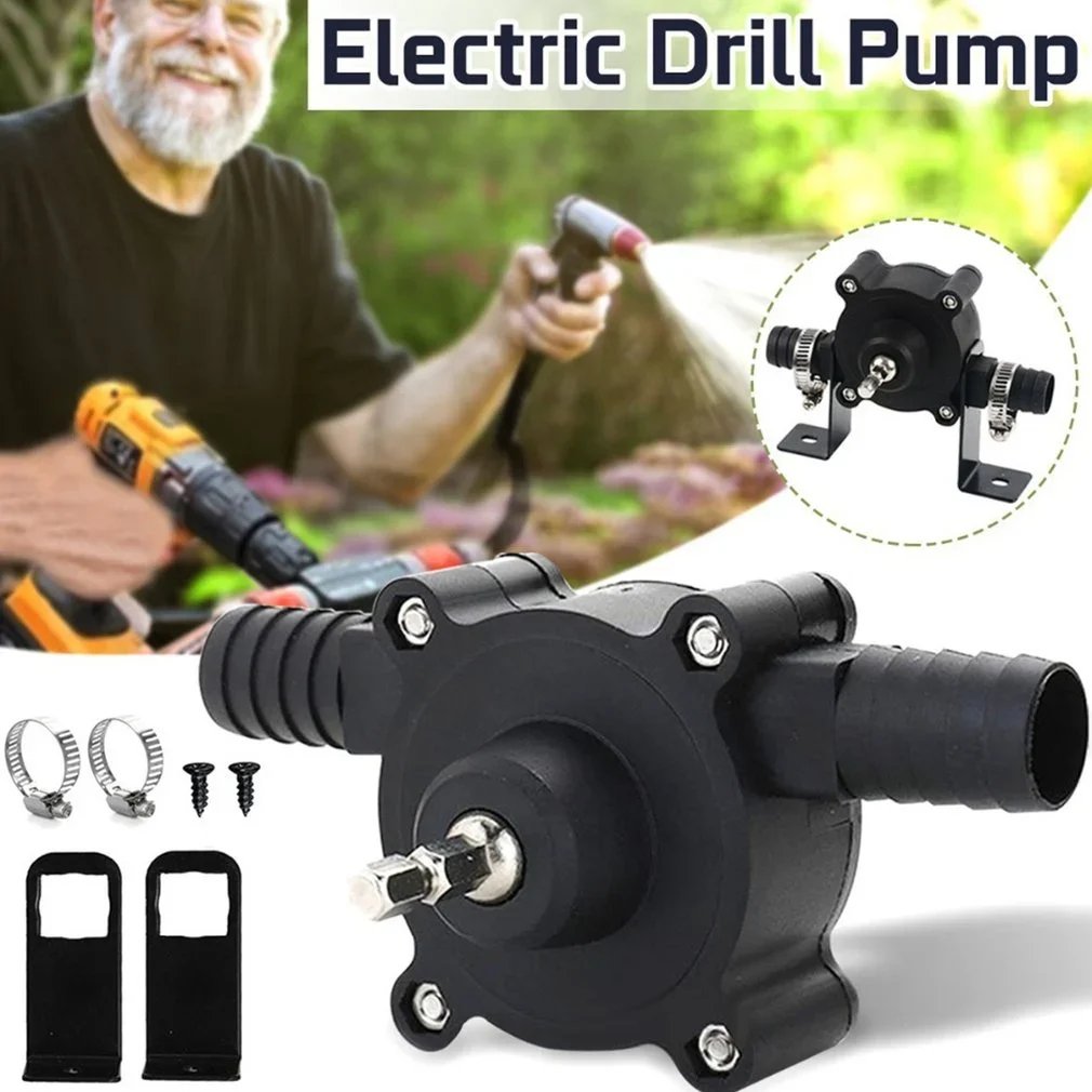 Portable Drill Pump: Self-Priming Water Solution for Home! 💧🔧