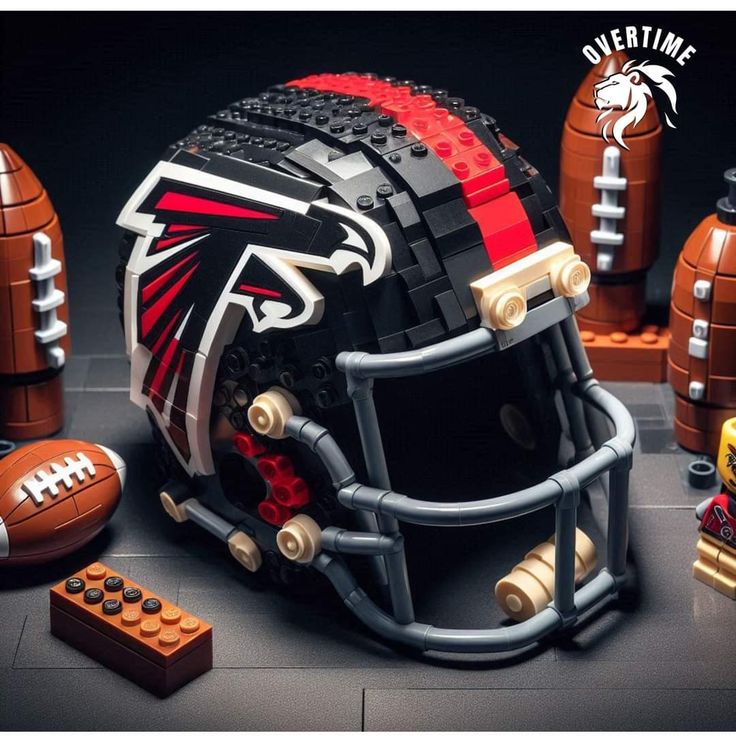 🏈 Football Fan Building Block Helmet