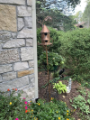 ❤️Handmade Metal Birdhouse Garden Stakes