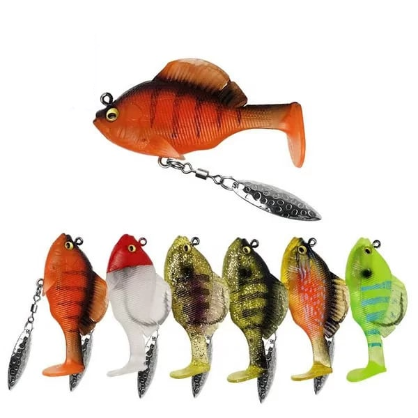 💥LAST DAY SALE 50% OFF💥6Pcs Multiple Pre-Rigged Jig Head Soft Fishing Lures