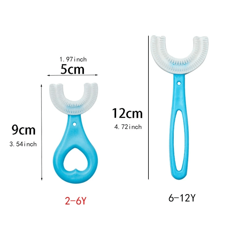 🔥Last Day Promotion 48% OFF🔥U-shaped children's toothbrush-BUY 2 GET 1 FREE