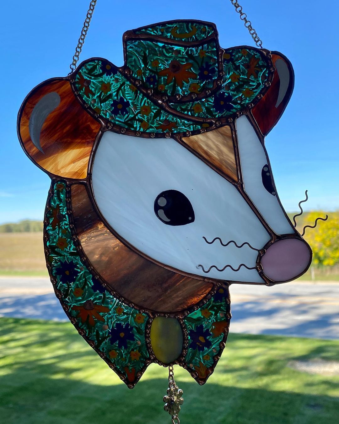 🎄🎅Christmas Presale - 49% OFF🎄-Handmade Possum Suncatcher