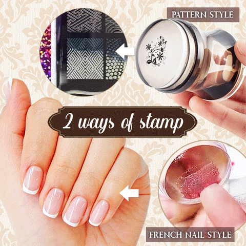 Nailtip-styling Nail Art Jelly Stamp, Buy 2 Get 2 Free