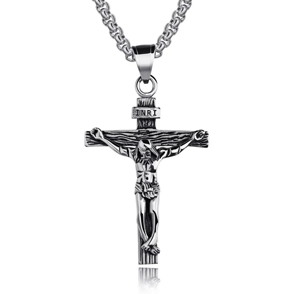 ✝️100% Handmade Crucifix Pendant Charm Necklace(𝐉𝐚𝐜𝐤 𝐌𝐢𝐥𝐥𝐞𝐫 𝐇𝐚𝐧𝐝𝐦𝐚𝐝𝐞®)