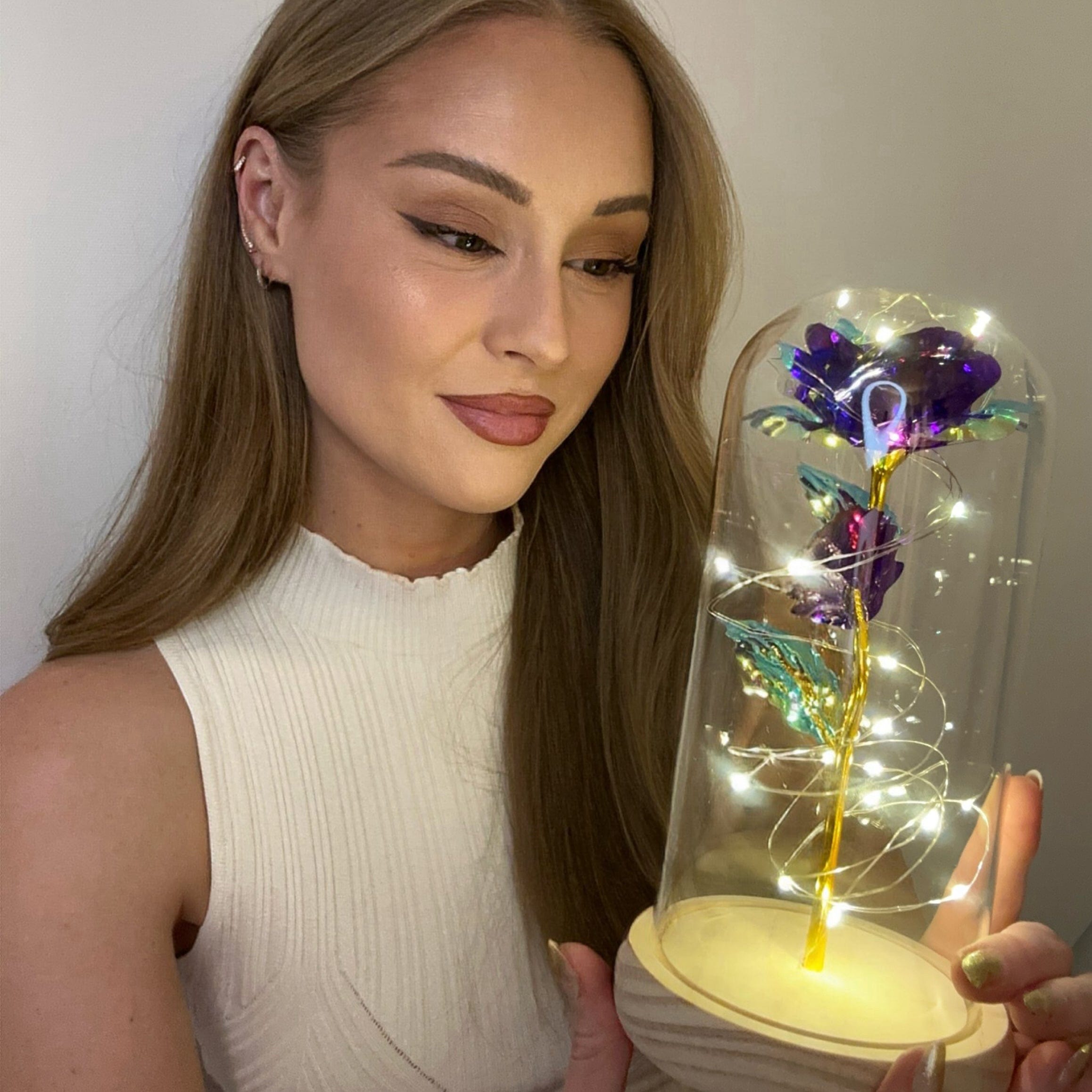 🔥Last Day 50% OFF - Enchanted Sparkly Rose™