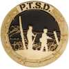 PTSD - Not All Wounds are Visible Challenge Coin
