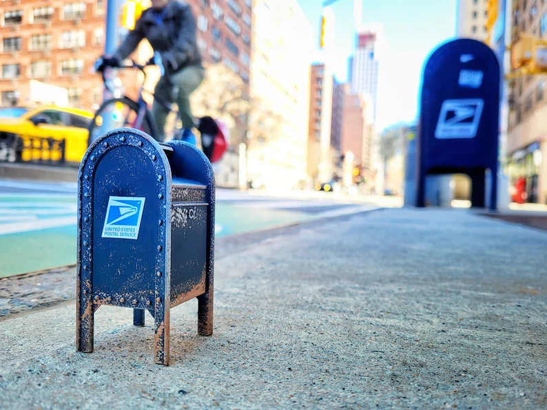 🔥Limited Stock - 🎁Handmade Miniature American Payphone 1:12 Scale Model