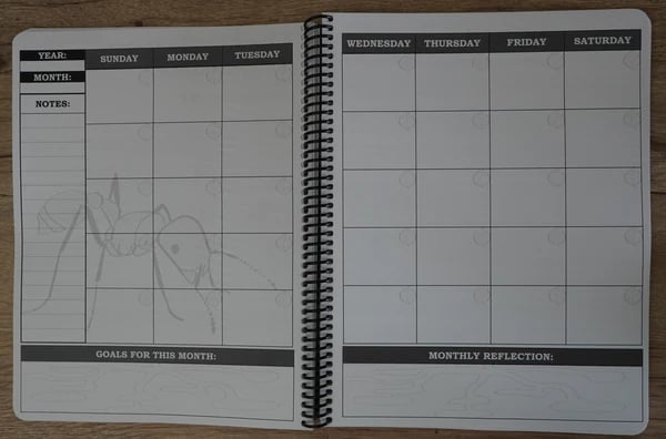 Indigenous-Themed Yearly Planner