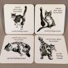 🐱Cat Butt Coasters | Funny Cat Gift