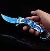 🐉 Dragon Folding Pocket Knife – Titanium-Plated Handle & Razor-Sharp Blade
