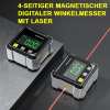 🔥Heißer Verkauf - 49% Rabatt📐 4-seitiger magnetischer digitaler Winkelmesser mit Laser