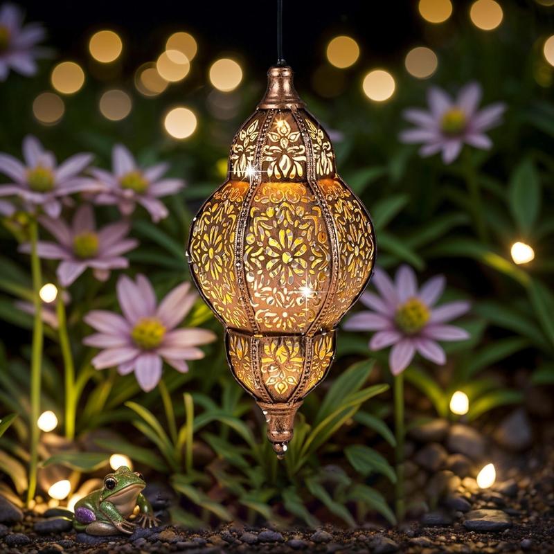 🌙Moroccan Style Artisan Solar Lights Outdoor - IPX44 waterproof✨