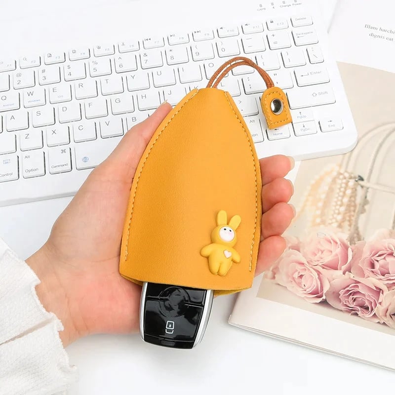 Black Friday Sale-💥Cute Large-capacity Car Key Case