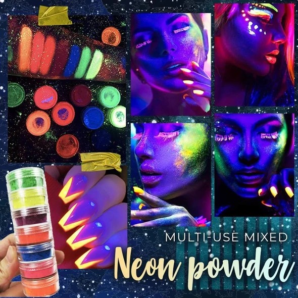 Multi-Use Mixed Neon Powder