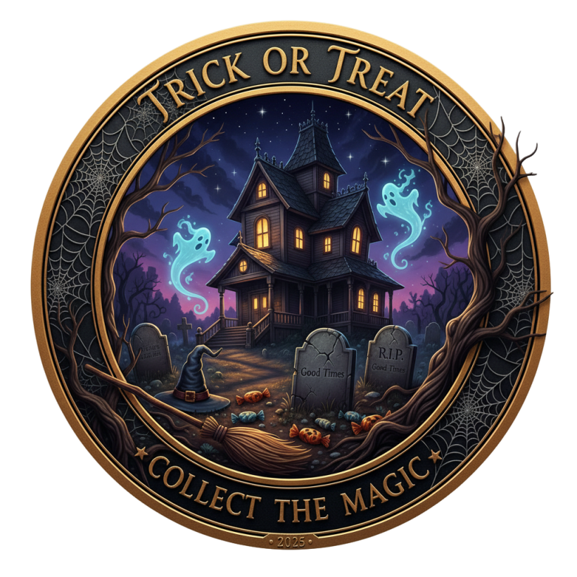 🎃The Enchanted Haunts 2025 Halloween Coin
